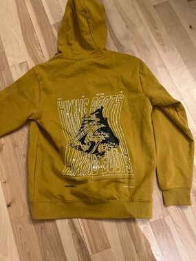 Merrell Mustard Yellow Graphic Hoodie